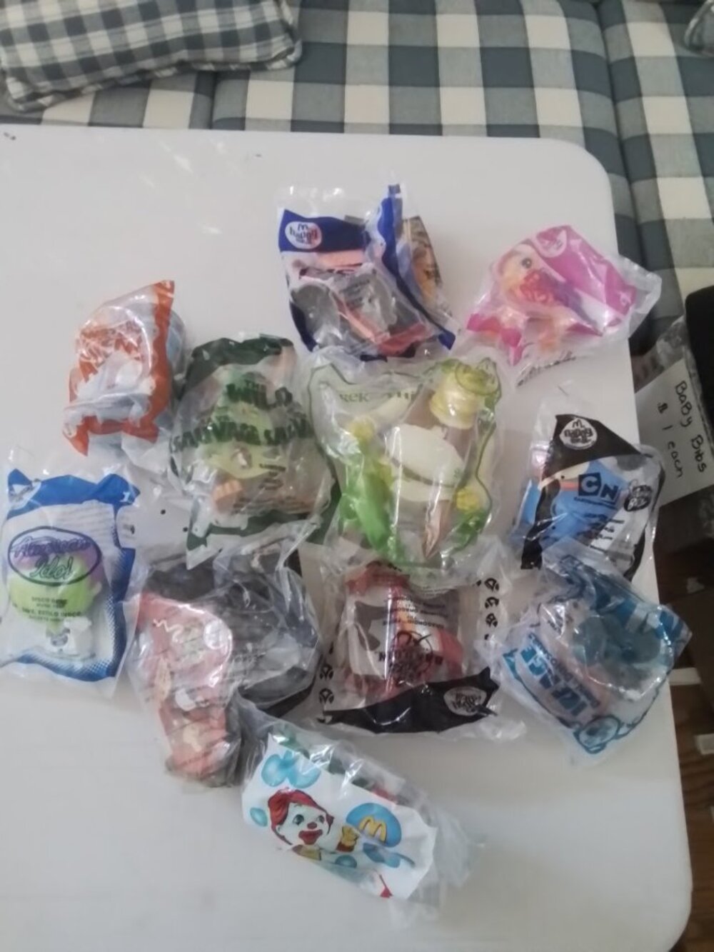 Lot of 11 McDonald's Toys - New In Original Bags